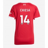 Liverpool Federico Chiesa #14 Domáci Ženy futbalový dres 2025-26 Krátky Rukáv